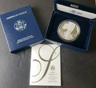 2005 W Proof $1 American Silver Eagle Dollar