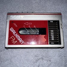 Sony Walkman WM-F10 Cassette Player FOR PARTS OR REPAIR Untested