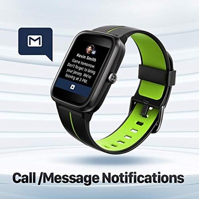 TICWATCH TicKasa Vibrant Fitness Smart Watch for Men and Women with 5 ATM -