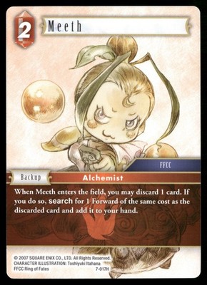 Meeth 7-017H Opus VII NM Final Fantasy TCG