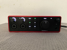 Focusrite Scarlett 4i4 4th Gen USB-C Audio Interface