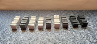 1:1250 WATERLINE MODEL SHIP CONTAINERS IN PLASTIC