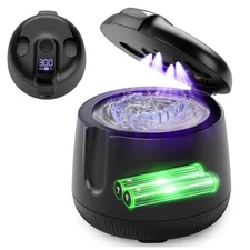 Ultrasonic Retainer Cleaner Machine, 48kHz Rechargeable Cordless Denture Cleaner