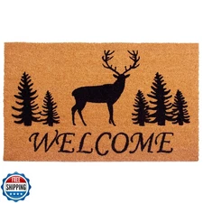 Calloway Mills 121681729 Elk Forest Welcome Doormat 17" X 29"
