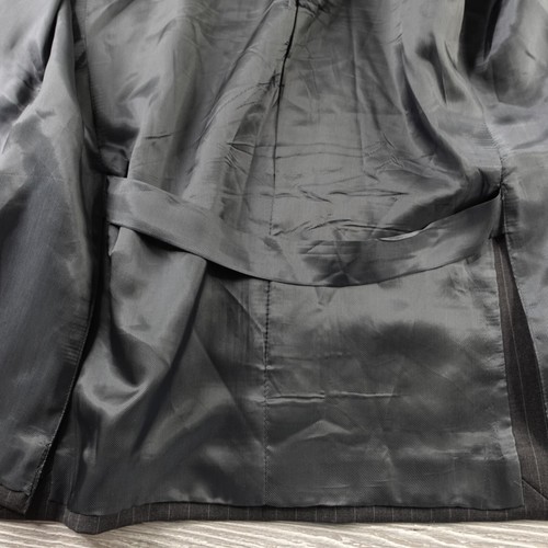 Traje Completo Brooks Brothers 1818 Regent Estrato Para Hombres 46R 40W Rayas 2 Piezas - Imagen 8 de 23
