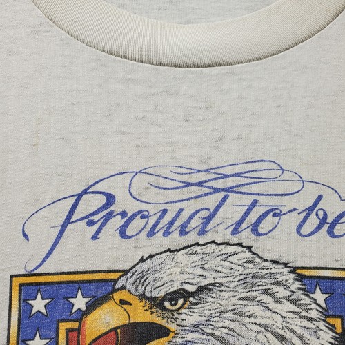Eagle United Steel Workers Union Local #9310 Single Stitch American XL - Picture 4 of 19