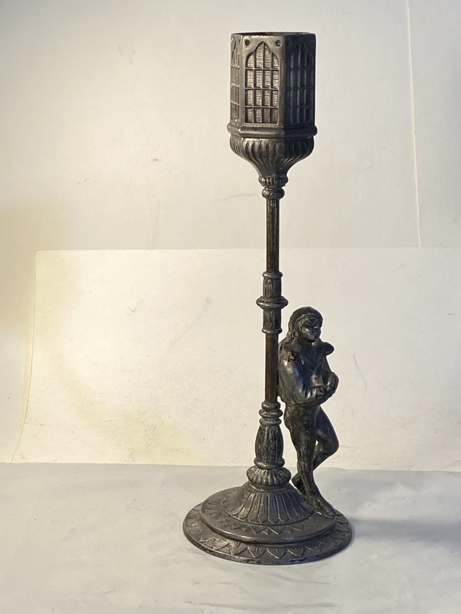 Vintage Brass Made in France Minstrel Incense Burner Signed Vantines