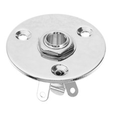 Guitar Input Jack Round 1/4 Inch 6.35MM Guita...