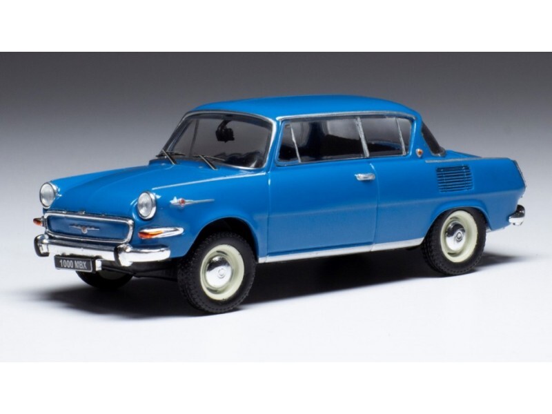 IXO MODELS 1/43 SKODA 1000 MBX 1966 BLU