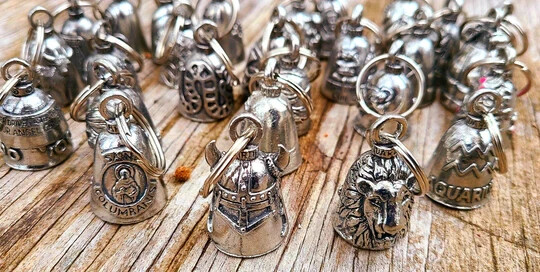 CLADDAGH Guardian&reg; Bell Motorcycle - Harley Accessory NEW In Velvet Pouch