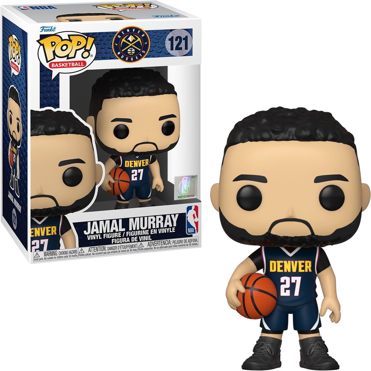 NBA - Jamal Murray 121 - Funko Pop! - Vinyl Figur | eBay