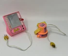 Vintage Barbie Action Beauty Scene Play Set #1016 Vanity Mirror And Hair Dryer