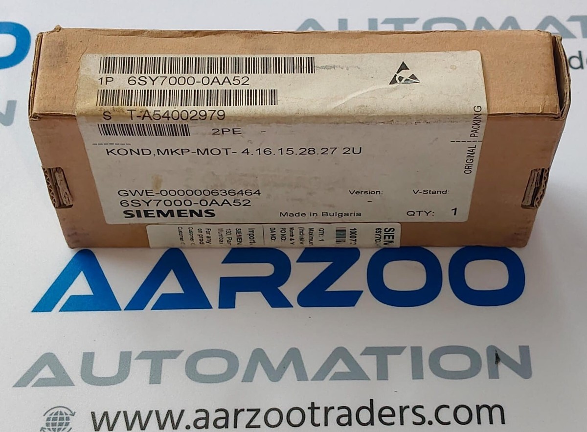 NEW 6SY7000-0AA52 Siemens Capacitor Starting Simovert (LOT OF 4