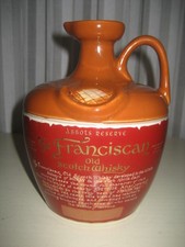 DÉCANTEUR - CANECO BOUTEILLE EN CÉRAMIQUE WHISKY YE FRANCISCAN