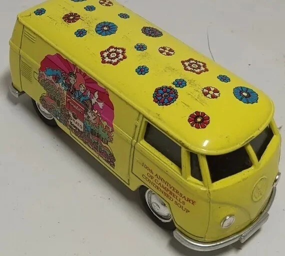 VW Microbus Diecast Promo Campbell's Soup 100th LLEDO England - Image 4 of 4