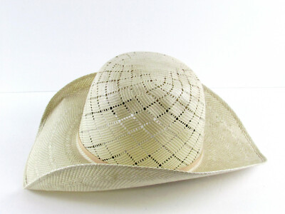 Tan Rodeo Western Cowboy Straw Hat 