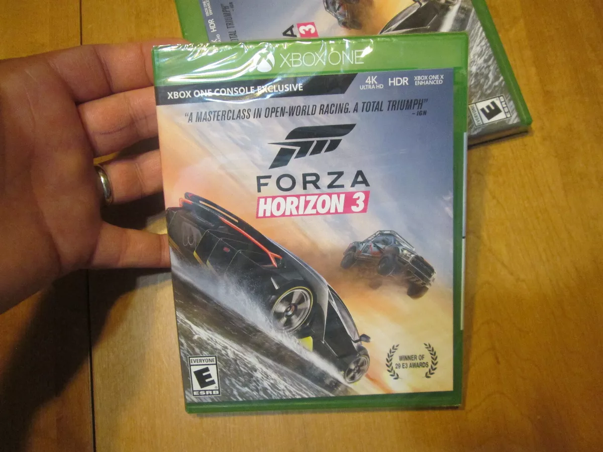 FORZA HORIZON 3 + 4 & 5 XBOX ONE LOT GAMES BRAND NEW FACTORY