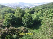 Photo 6x4 Disused quarry, Caerphilly Common Caerphilly Castle can be seen c2010