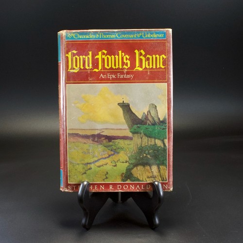 Lord Foul's Bane Stephen R. Donaldson Hardcover 1977 Book Club Edition Good