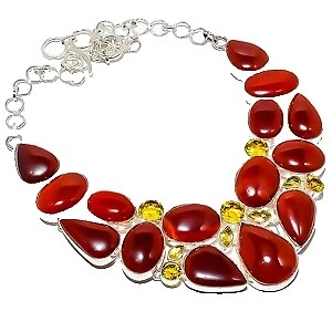 Gargantilla de ónix belleza moda collares y colgantes