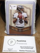 2020 Legacy #LL-LJ Lamar Jackson Lasting Legacies Baltimore Ravens