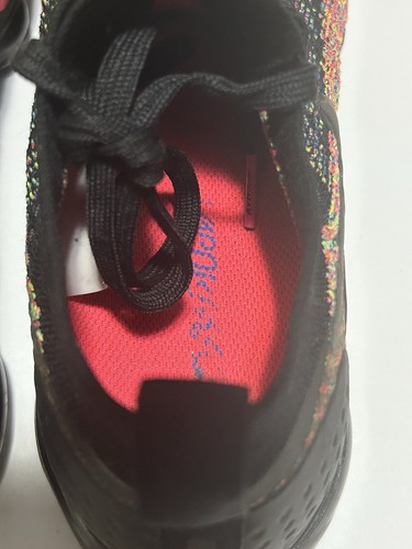 Size 10 - Nike Air VaporMax Flyknit 2 Black Multicolor Women - Picture 5 of 8