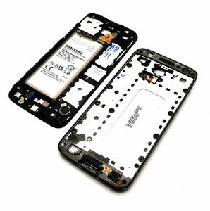 Samsung Galaxy J3 2017 SM-J330F Akku Batterie Accu Battery Mit Rahmen Hörer BLK
