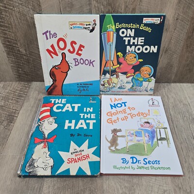 Bright & Early Books For Beginning Beginners Suess & Berenstain Bears Lot of 4