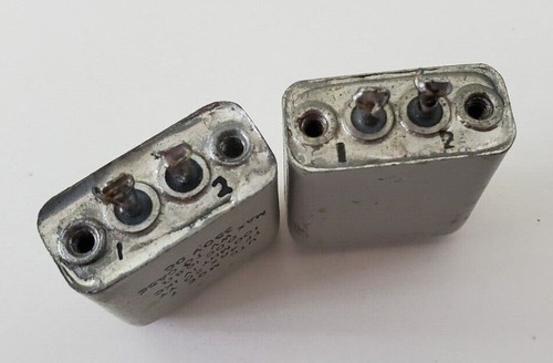 2 pz *USATI* Trasformatori di soffocamento vintage UTC MQA-7 100mhy - Foto 3 di 4
