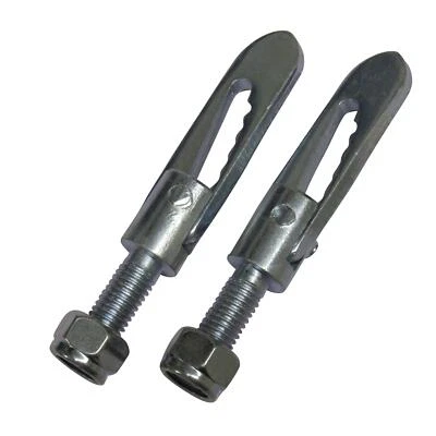 SECUREFIX DIRECT Antiluce Fasteners Drop Lock Pins x2 12MM x 75MM Bolt On (Anti Luce Catch Latch)