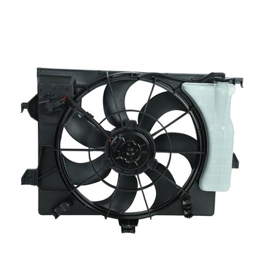 Radiator Cooling Fan Assembly Compatible with 2012-2017 Kia Rio Hatchback