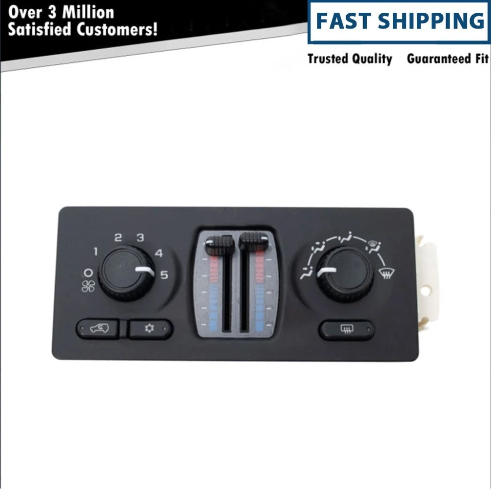 PARA 03-06 CHEVY SILVERADO TAHOE GMC SIERRA YUKON CALENTADOR MANUAL CLIMATIZADOR Foto 2 de 4