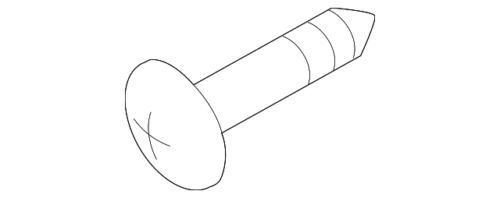 Genuine Ford Reinforced Plate Screw -W719285-S450B - Foto 1 di 2