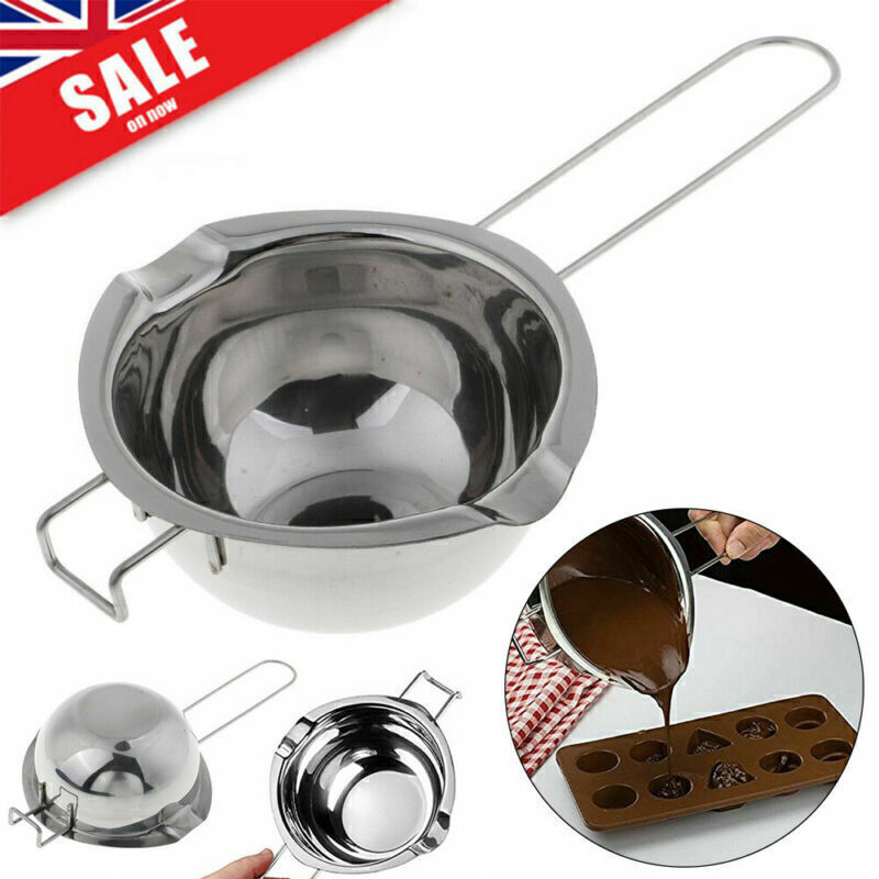 Schmelztopf Edelstahl Schmelzschale Wasserbad Temperiergerät Schmelztiegel K5D2
