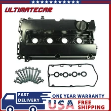 Engine Valve Camshaft Cover w/ Gasket & Bolt For Chevy Cruze Sonic 1.8L Aveo1.6L