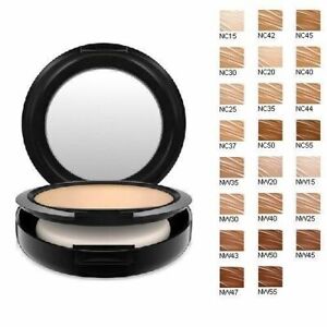 Mac Powder Foundation Colour Chart