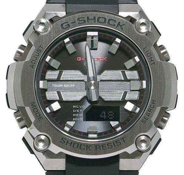 CASIO】G-SHOCK G-STEEL GST-B600-1AJF Bluetooth-equipped Tough