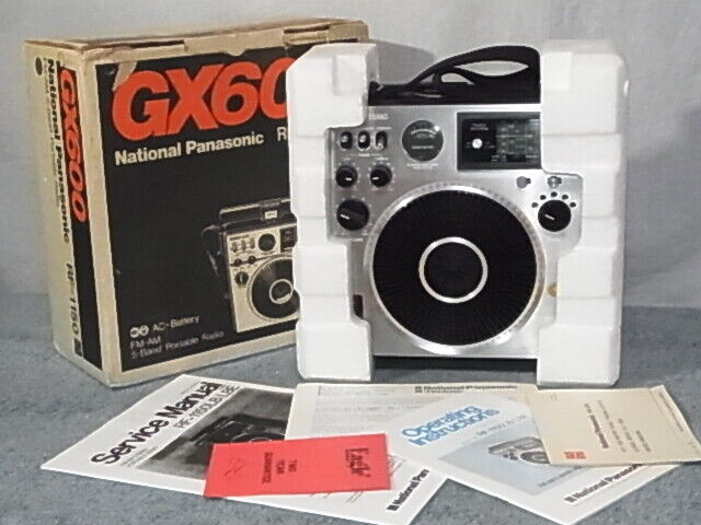 National Panasonic RF-1150(LBE) GX600w/Original Box National Panasonic RF-1150(LBE) GX600w/Original Box