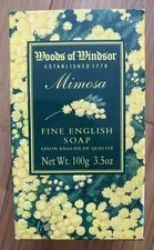 Woods of Windsor Mimosa Fine English Soap 3.5 oz Made in England