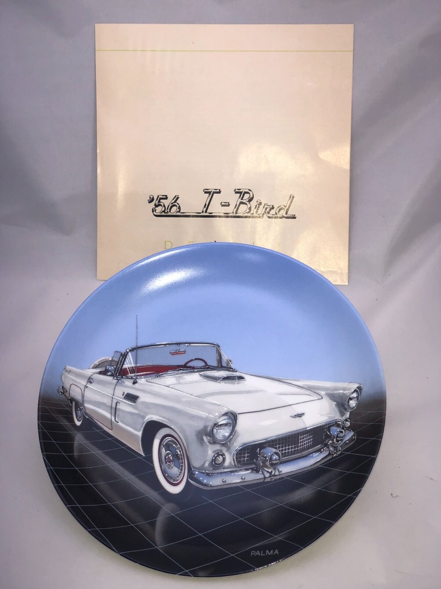 1956 T-BIRD 限定プレート Philip Palma作 米国製 1956 T-BIRD