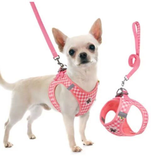 Dog Harness Fashionable Reflective Pet Chest Vest Small And Medium-Sized Dogs~ - Picture 3 of 32