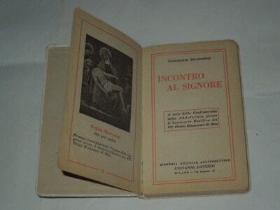 MEMORY OF FIRST COMMUNION-MEETING THE LORD-PRINTED IN 1949