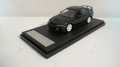 1:43 MARK43 MITSUBISHI LANCER GSR EVOLUTION IV BLACK RESIN CARS