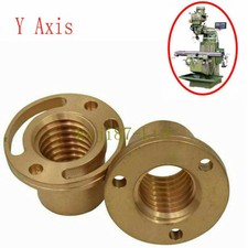 Milling Machine Part Longitudinal Brass Feed Nut Y Axis For Bridgeport Mill 1Set