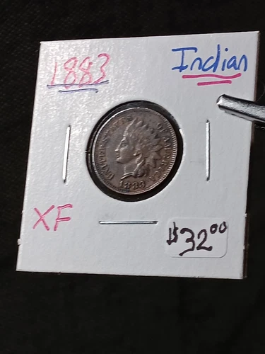1883 XF Indian Head Cent  J/225
