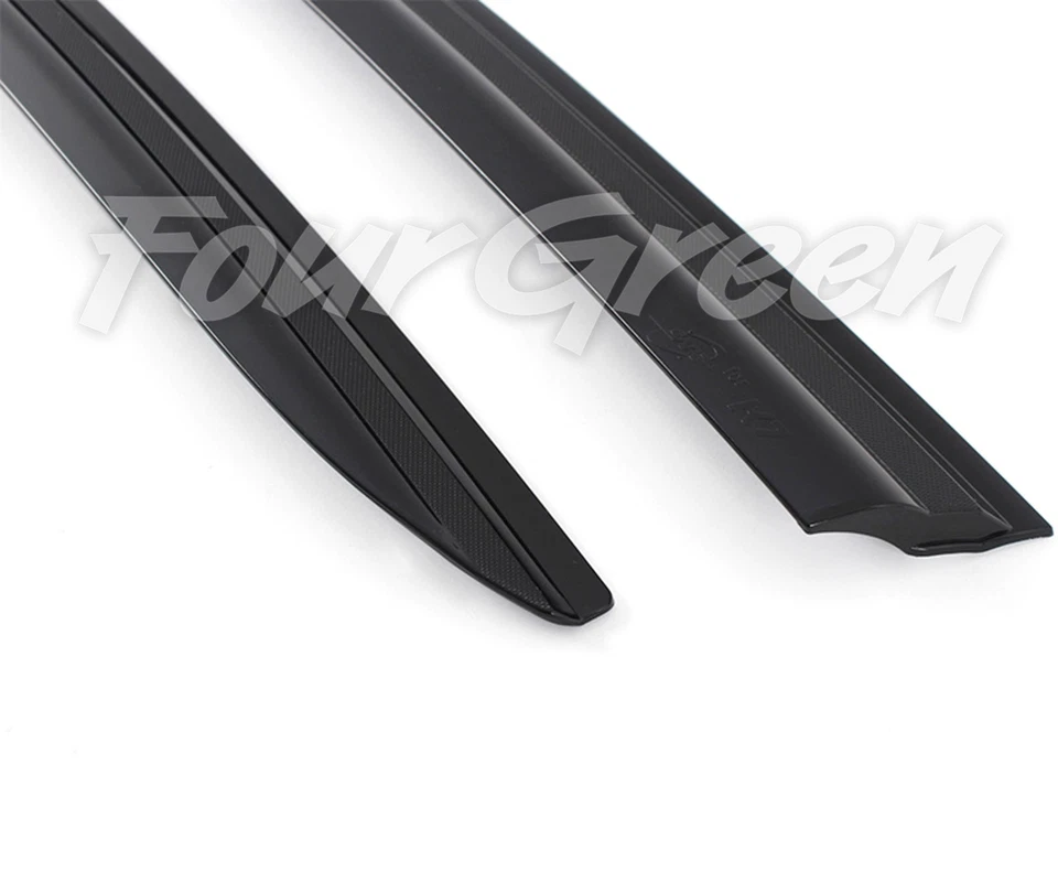 Visera de puerta solar de lluvia para ventana de humo 4 piezas para 2016 2017 2018 2019 KIA Cadenza K7  Foto 4 de 4