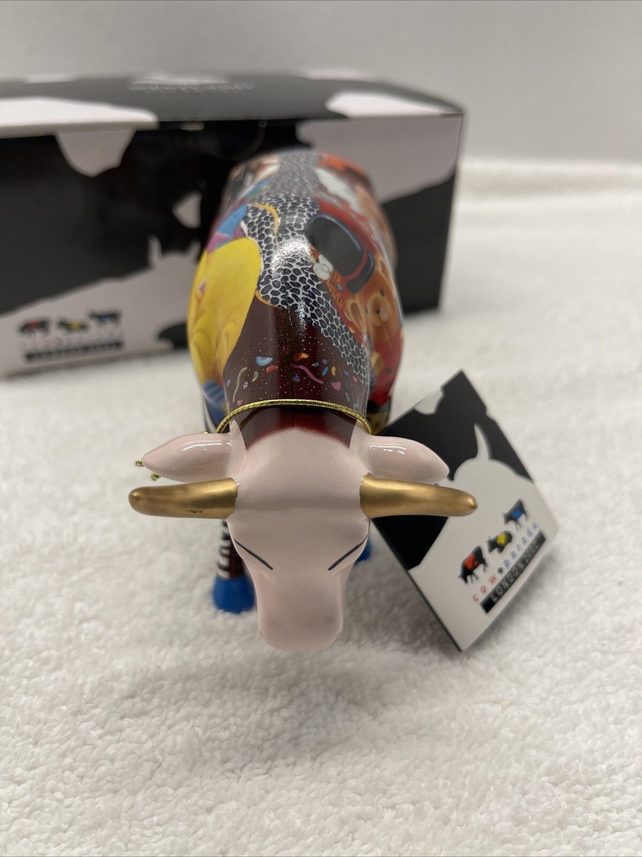 Cow parade 2002 babe in Toy land, original tag and box | eBay