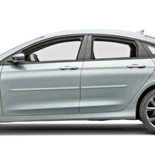 For Chrysler 200 15-18 Painted Body Side Moldings W Chrome Inserts Cf-200-15