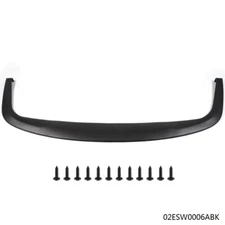 Universal Fit Front Bumper Lip Chin Splitter Polypropylene PP -Check Measurement