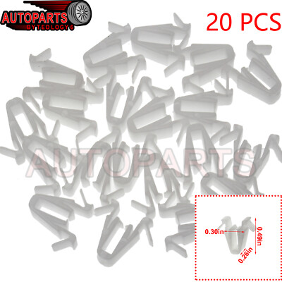 20x Repair Fastener Hold Door Garnish Moulding Clips for Toyota PF-C993